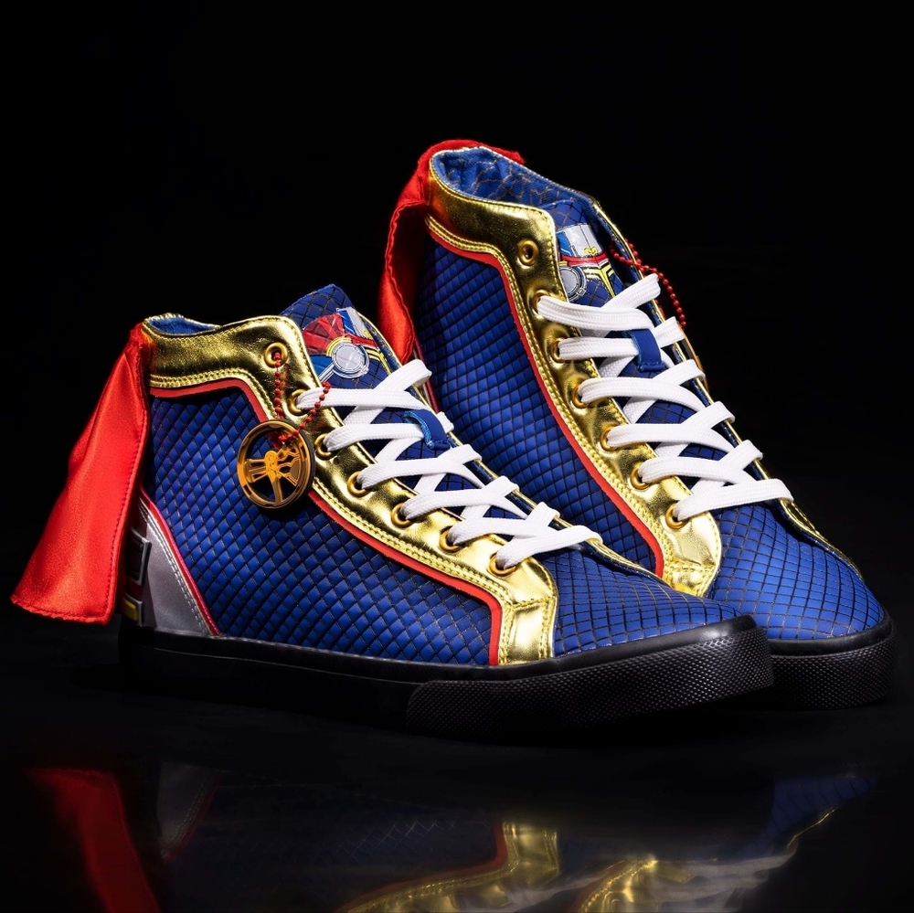 NIB Marvel Thor God of Thunder Shoes for Adults- 8- Superhero, Cosplay, Loki
